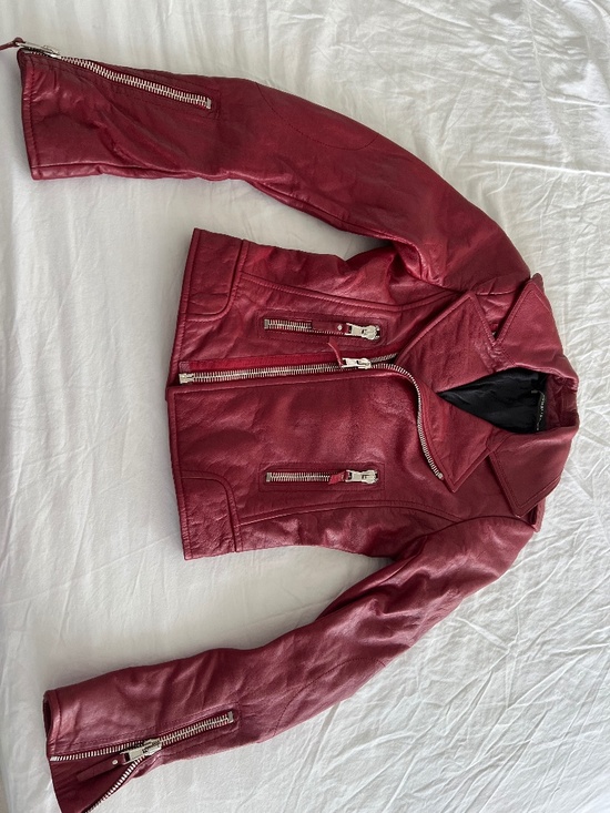 Balenciaga Jackets & Blazers - Authentic Balenciaga Leather jacket